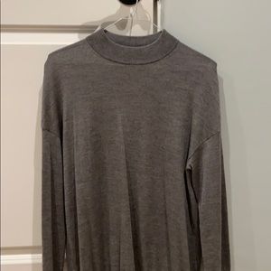 EQUIPMENT cashmere sweater grey color size xs